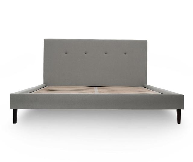 Kent Black Duo Light Grey Ágy 172x214 cm