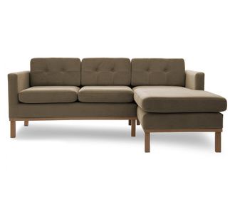 Jonan Oak Light Brown Jobboldali Sarokkanapé