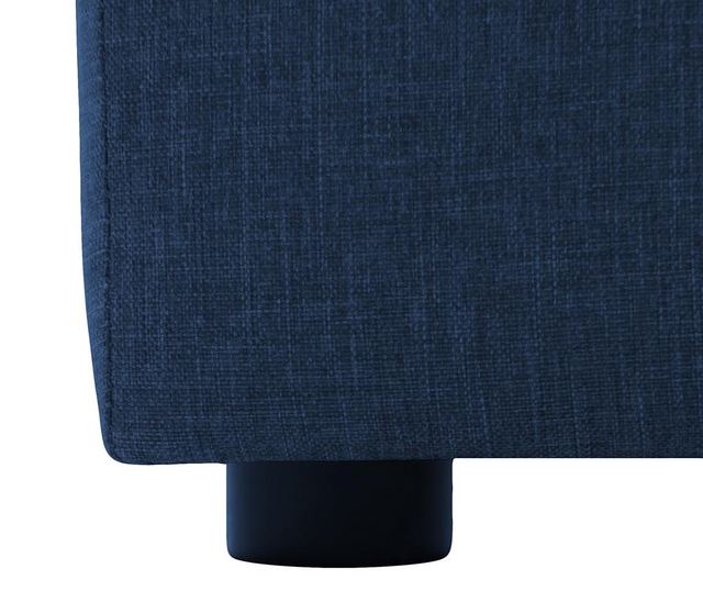 Cube Dark Blue Baloldali Kanapé Bővítmény