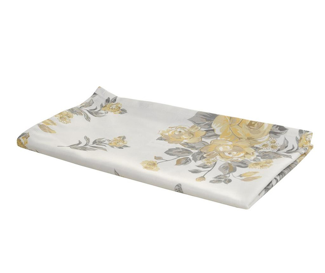 Тишлайфер за маса Roses White Yellow 40x140 см