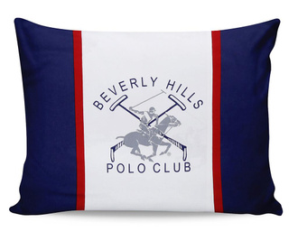 Set 2 fete de perna Ranforce Beverly Hills Polo Club, Dawson Dark Blue, 50x70 cm