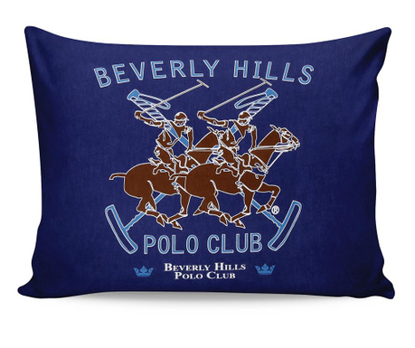 Set 2 fete de perna Ranforce Beverly Hills Polo Club, Caprice Beige, 50x70 cm