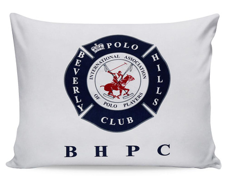 Set 2 fete de perna Ranforce Beverly Hills Polo Club, Arlene Dark Blue Red, 50x70 cm