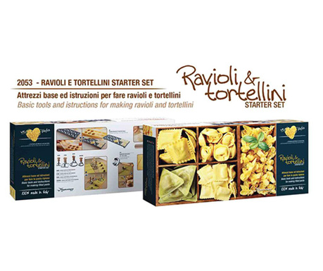Set pripomočkov za testenine Ravioli and Tortellini Starter