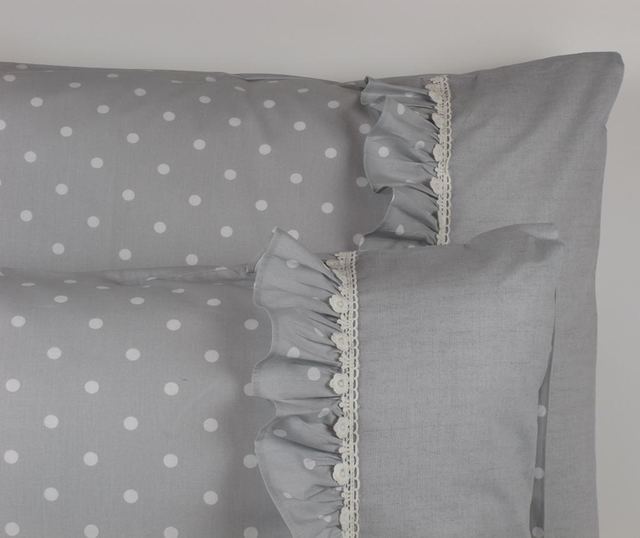 Moon Grey Kétszemélyes Extra Percale Ágynemű