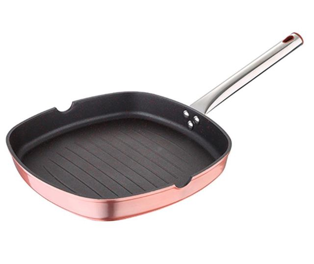 Yvette Champagne Grill serpenyő 28x28 cm