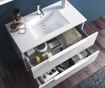 Set mobilier pentru baie 4 piese Marte Blue Stone thumbnail 2