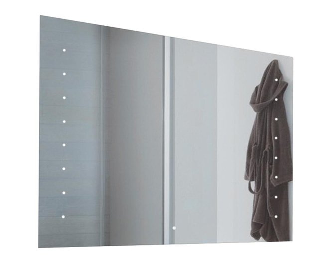 Oglinda cu LED Tft Home Furniture, Rudio, sticla, 95x3x65 cm