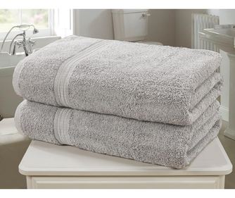 Set 2 prosoape de baie Royal Kensington Silver