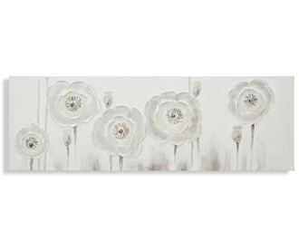 Картина Poppies 50x150 см