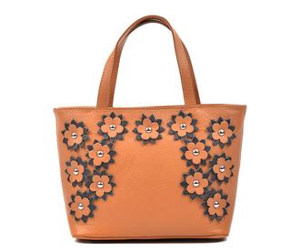 Дамска чанта Flora Cognac