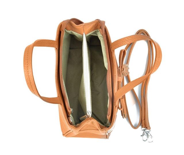 Дамска чанта Aluna Cognac