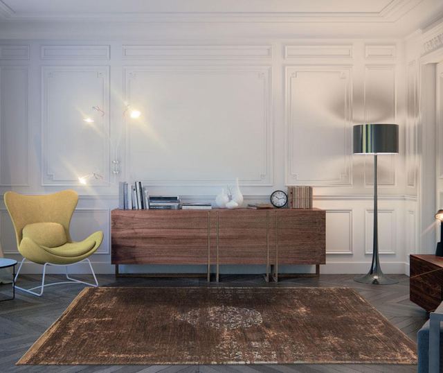 Килим Fading World Medallion Ebony 60x90 см