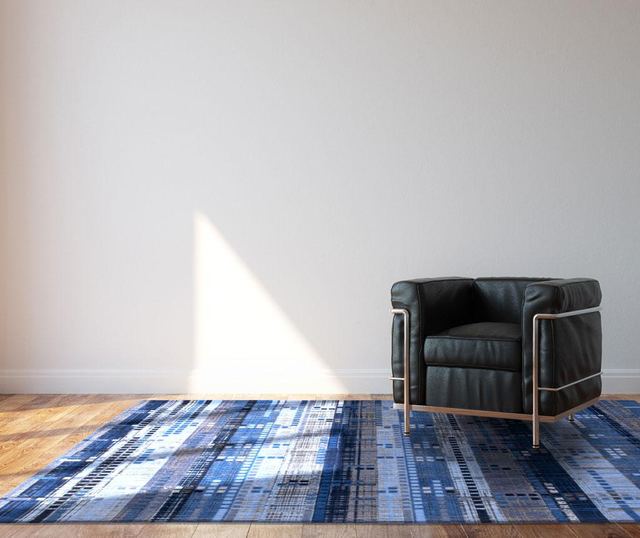 Килим Mad Men Rockefeller Blu 80x240 см