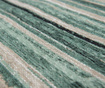 Atlantic Ocean Green Stripes Szőnyeg 60x90 cm