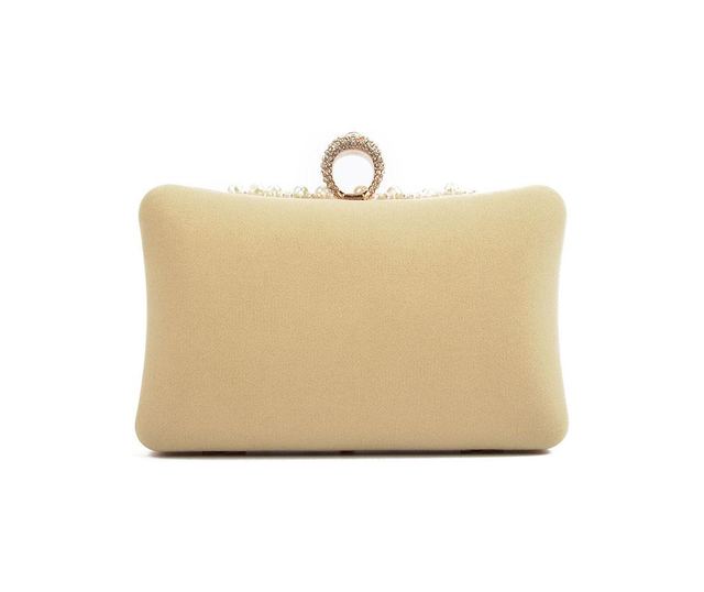 Дамска чанта тип клъч Caraya Beige