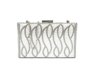 Дамска чанта тип клъч Odessa Silver
