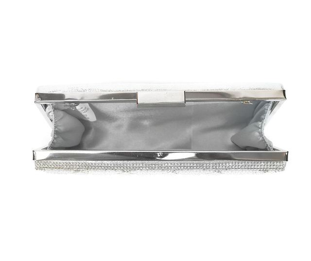 Дамска чанта тип клъч Odessa Silver