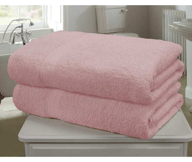 Royal Kensington Pink 2 db Fürdőszobai törölköző 90x140 cm