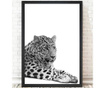 Картина Lying Leopard 24x29 см