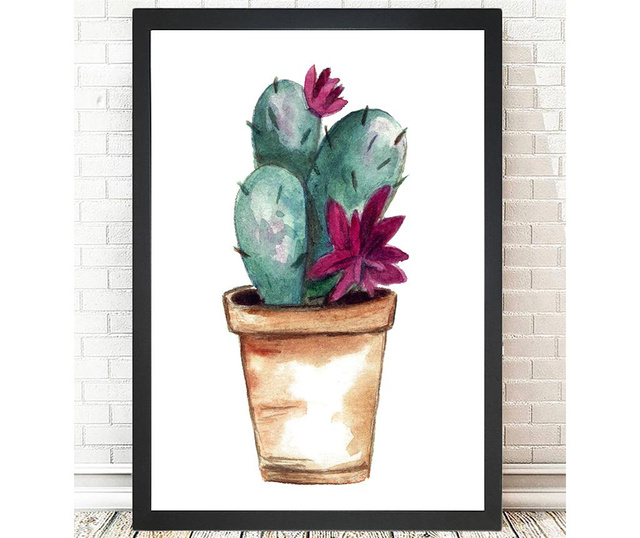 Lovable Cactus Kép 24x29 cm