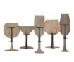 Suport de perete pentru sticle Mauro Ferretti, Glass, fier
