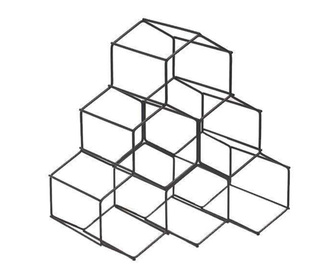 Hexagon Bronze Palacktartó