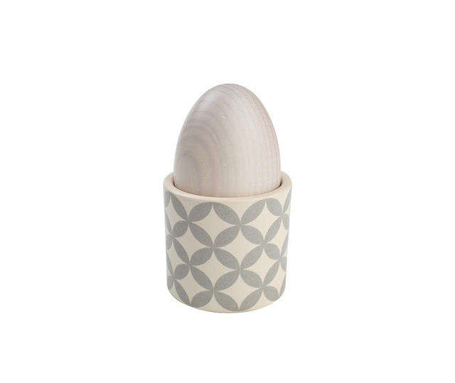 Suport pentru ou fiert T&g Woodware, City Circle, ceramica, 6x6x5 cm