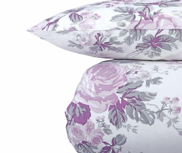 Спален комплект Double Ranforce Poema Lilac