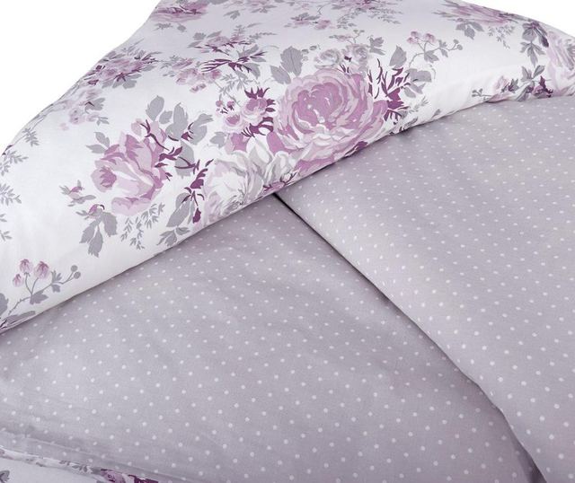 Спален комплект Double Ranforce Poema Lilac