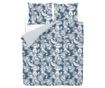 Спален комплект Single Satin Palm Beach Navy Blue