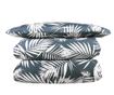 Palm Beach Navy Blue Kétszemélyes Satin Ágynemű