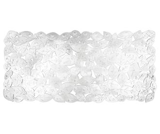 Килим за вана Leavz White 34.5x66 см