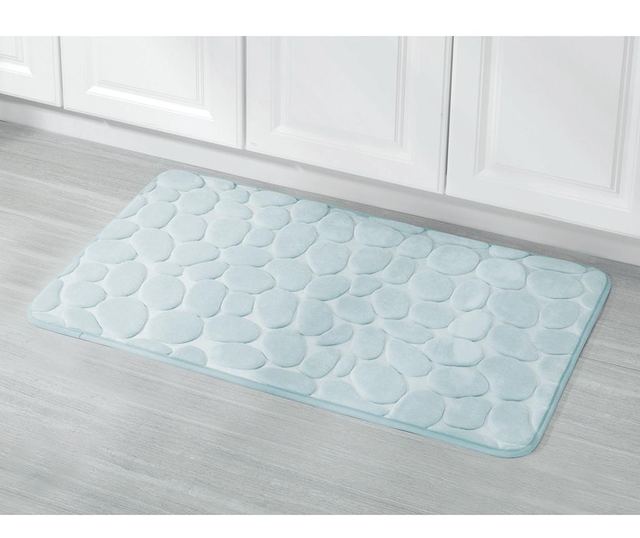 Килимче за баня Abhay Light Blue 53.5x86.5 см