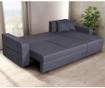 Amaretto Inari Dark Grey Megfordítható Kihúzható Sarokkanapé