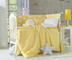 Протектор за детско легло Clouds Yellow 40x210 см