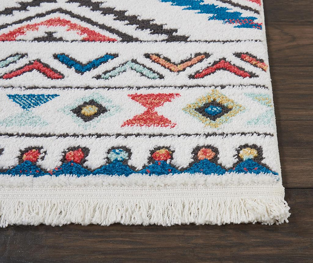 Tepih Navajo Six White 201x292 cm