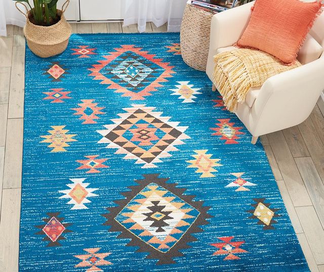 Килим Navajo Blue 201x292 см