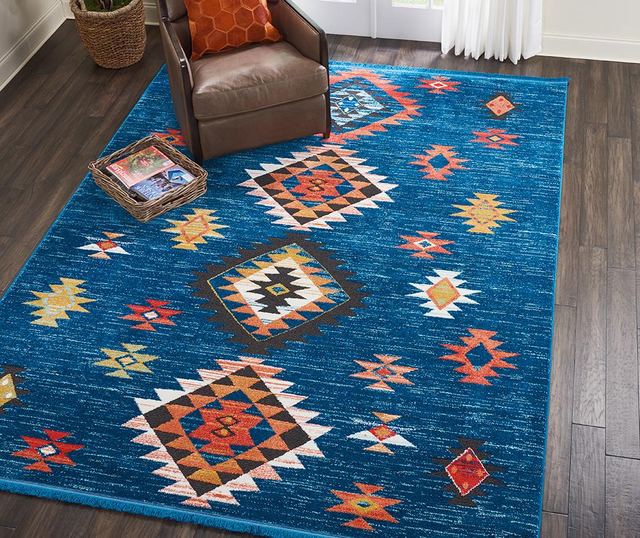 Килим Navajo Blue 201x292 см