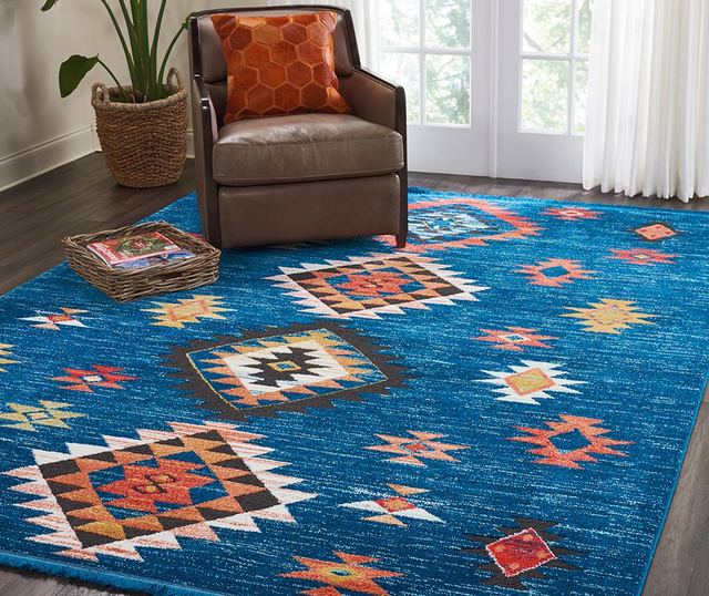 Килим Navajo Blue 201x292 см