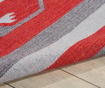 Preproga Baja Grey  Red 152x213 cm
