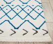 Килим Kamala White Blue Runner 66x229 см