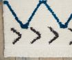 Килим Kamala White Blue Runner 66x229 см
