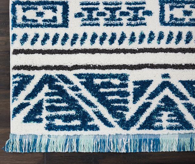 Килим Kamala Ivory Blue 160x221 см