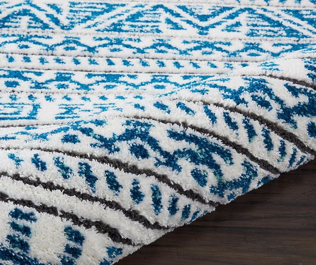 Килим Kamala Ivory Blue 160x221 см
