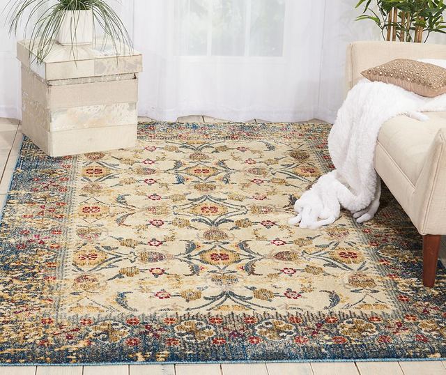Килим Cordoba Ivory Blue 119x180 см