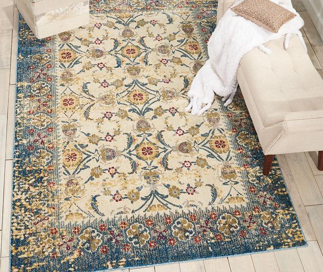 Килим Cordoba Ivory Blue 119x180 см
