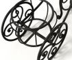 Поставка за саксия Wheel Black