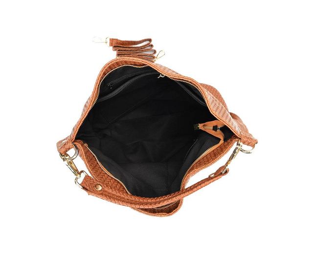 Дамска чанта Myrto Cognac
