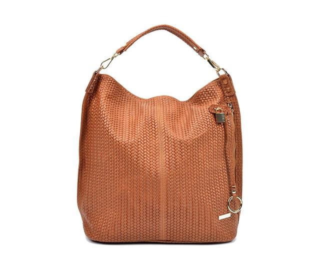 Дамска чанта Myrto Cognac
